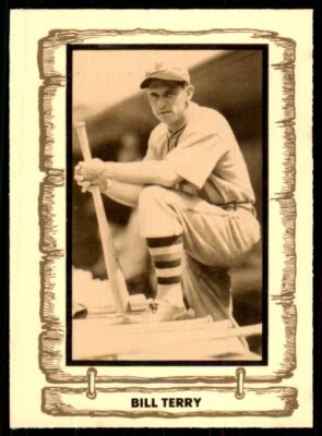 1980 Cramer Sports Bill Terry Baseball Cards #9 - Image 1 of 2