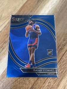 Isaiah Stewart 20-21 Panini Select Courtside BLUE Retail #285 Rookie card Piston
