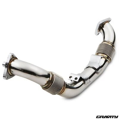 STAINLESS STEEL EXHAUST CROSS OVER PIPE FOR LAND ROVER DISCOVERY 3 4 L319 04-16 - Image 1 of 4