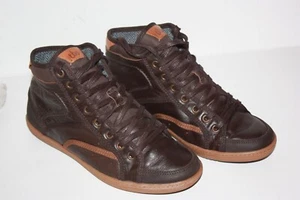 TBS Sneakers Leather Posts Textile Lining Size 40 TBE - Picture 1 of 6