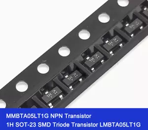 MMBTA05LT1G NPN Transistor 1H SOT-23 SMD Triode Transistor LMBTA05LT1G - Picture 1 of 4