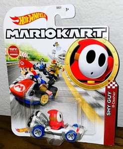 NEW Hot Wheels Mario Kart Shy Guy B-Dasher Die-Cast Toy Car - Imagen 1 de 1