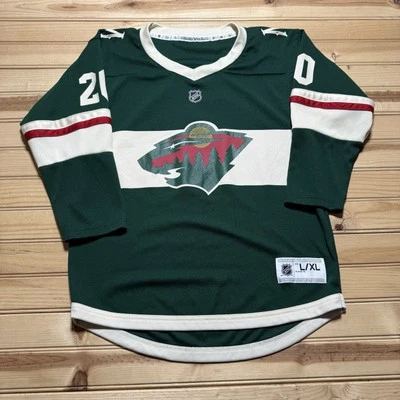 Camiseta Minnesota Wild #20 Ryan Suter Producto Oficial con Licencia NHL Niños Talla L/Xl Foto 1 de 4