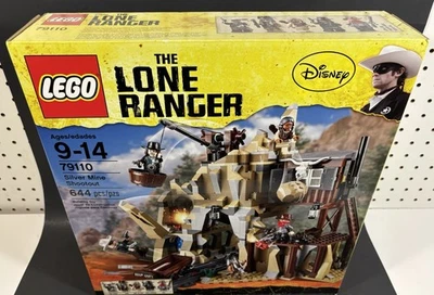2013 LEGO THE LONE RANGER SILVER MINE SHOOTOUT SET 79110 FACTORY SEALED RETIRED - Image 1 of 4