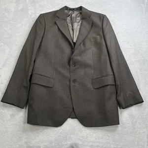 Oliver Wicks Vitale Sport Coat Mens 38R Brown Wool Super 150s Italy Blazer - Picture 1 of 15