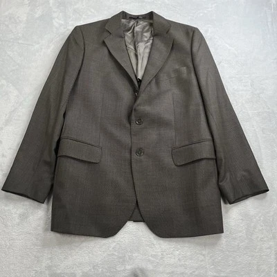 Oliver Wicks Vitale Sport Coat Mens 38R Brown Wool Super 150s Italy Blazer - Image 1 of 4
