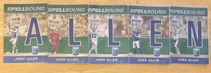 Josh Allen 2022 Elite SPELLBOUND A-L-L-E-N Complete Set (6740) - Bild 1 von 1