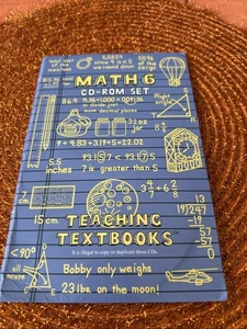 Teaching Textbooks Math 6 CDs Complete Set 4 CDs Self Grading & Teaching - Picture 1 of 3