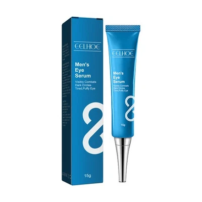 Suero para ojos para hombre fórmula hidratante reduce la hinchazón líneas finas ojeras Foto 1 de 4