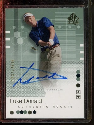 2002 SP Authentic #96 Luke Donald Limited /100 - Image 1 of 2