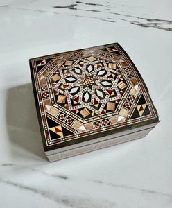 Schöne Schmuckschatulle Mosaik Holz Handarbeit - Bild 1 von 9
