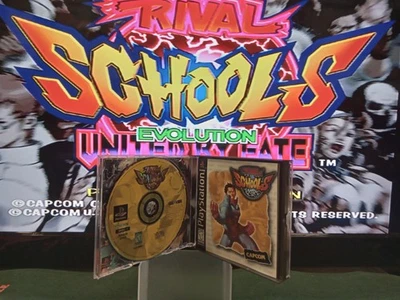 Rival Schools para Playstation PS1 con Estuche, Tarjeta Reg y Manual PROBADO COMPLETO Foto 1 de 4