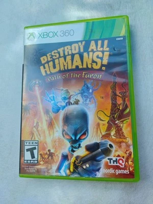 Destroy All Humans Path of the Furon (Microsoft Xbox 360, 2008) Complete Cib - Image 1 of 3