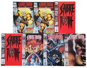 7 Ausgaben Sabretooth Comic Buch Lot Marvel Comics Sehr guter Zustand *ANSEHEN* - Bild 1 von 8