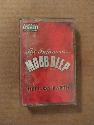 MOBB DEEP HELL ON EARTH 1996 Cassette EXC Album Hip Hop Thug Rap Loud USA Foto 1 de 4