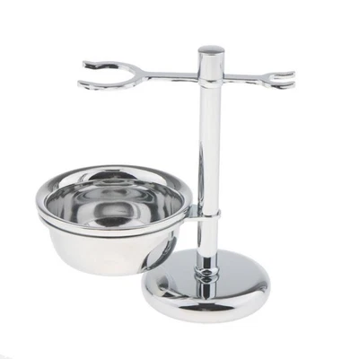 Set Da Barba 2 In 1 Per Uomo, Rasoio Da Barba, Portasapone, Organizer - Immagine 1 di 4