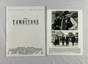Press Kit TOMBSTONE Produzione Film Libretto 1 Foto Kurt Russell Val Kilmer - Foto 1 di 7
