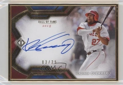 2020 Topps Transcendent Hall Of Fame Edition /25 Vladimir Guerrero Auto HOF - Image 1 of 2