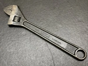 VLCHEK AW-10 Click -Stop 10” Adjustable Wrench Black Oxide HTF Good Condition - Picture 1 of 6