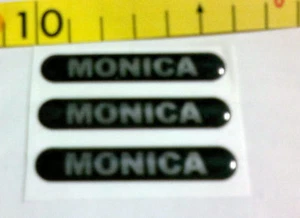 Logo Fregio con Nome in Resina 3 pezzi MONICA - Imagen 1 de 1