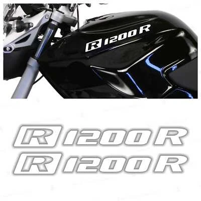 n.2 Adesivi Bianco compatibili con serbatoio BMW R 1200 R