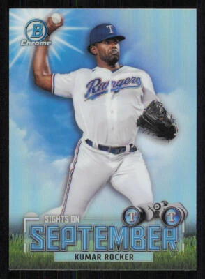 2023 Bowman Chrome Sights on September #SOS2 Kumar Rocker - Image 1 of 2