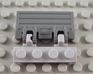 LEGO Dark Bluish Gray Train Gate Hinge Piece - Picture 1 of 1