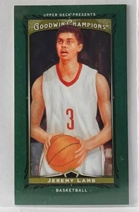 2013 Upper Deck Goodwin Champions Mini Green #102 Jeremy Lamb RC - Picture 1 of 2