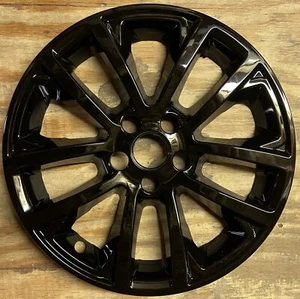 2019-2022 JEEP CHEROKEE LATITUDE 7919-GB 17" GLOSS BLACK WHEEL SKIN 1 PIECE - Picture 1 of 2