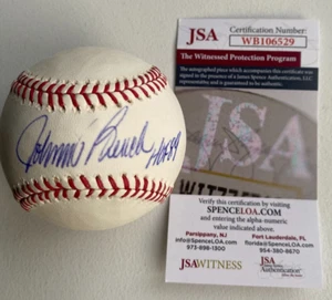 Johnny Bench Singed OML Baseball w/HOF JSA - Picture 1 of 2