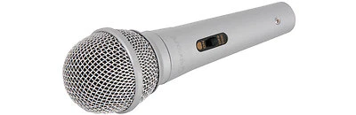 QTX Unidirectional Karaoke PA DJ Music XLRF to 6.3mm Jack Lead Dynamic Microphone
