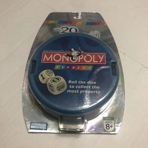 Monopoly Express Parker Brothers Travel Dice Board Game Take A 20 Minute Break - Picture 1 of 3