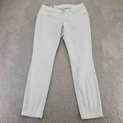 Old Navy Pants Womens 12 Blue Rockstar Super Skinny Mid Rise Stretch Pockets - Image 1 of 4