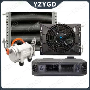 Unidad de aire acondicionado calefacción y refrigeración 12 V acondicionador debajo del tablero para auto - Imagen 1 de 12