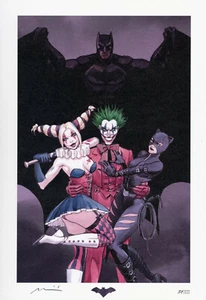BATMAN: DER DUNKLE PRINZ HC #1 VARIANT-HARDCOVER + signed Artprint ENRICO MARINI - Picture 1 of 2