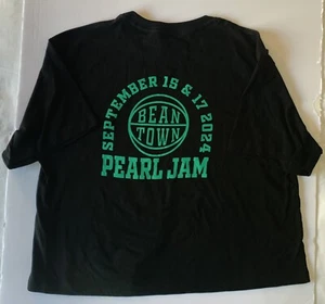 Pearl Jam Boston Damen T-Shirt Crop Large Fenway Park 2024 Tour Ladies Pyjama Neu - Bild 1 von 10