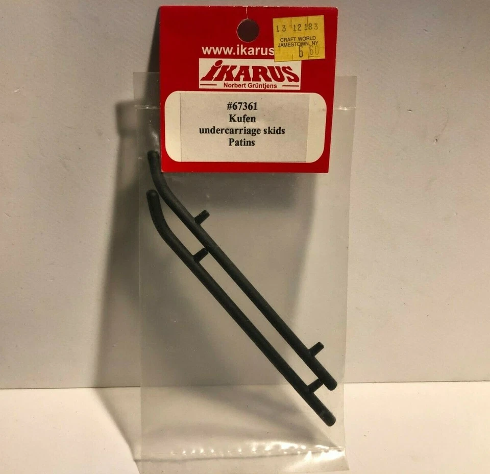 Ikarus 67361 Undercarriage Skids Landing Gear Kufen Patins for Heli NIP RC - Image 1 of 1