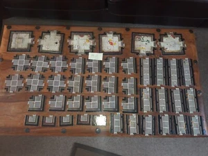 SPACE HULK 1st EDITION ORIGINAL FLOOR TILES / BOARDS COMPLETE SET OF 49 #2 - Picture 1 of 14