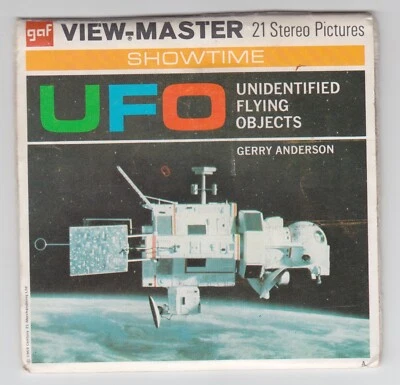 UFO Unidentified Flying Objects GAF View-Master Pack B-417 UK Show (1969) - Image 1 of 4