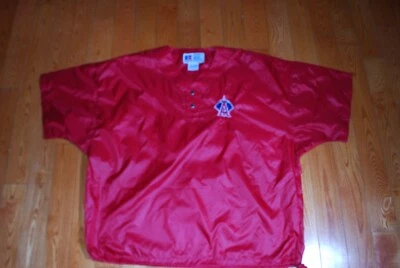 Vintage Russell Athletic Anaheim Angels Rain Jacket MLB Jersey Pullover - Image 1 of 4