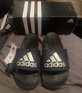 adidas Silver Sandals for Men for sale 