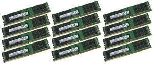 12x 32GB 384GB DDR4 2400MHz ECC REG RAM für Supermicro SuperServer 8048B-TR4FT - Bild 1 von 1