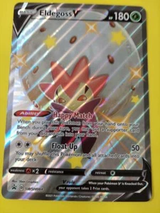 POKEMON JUMBO ELDEGOSS V SWSH084 OVERSIZE BLACK STAR HOLO PROMO QUASI NUOVO - Foto 1 di 2