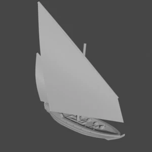 1/1200th Dhow (Baglah) - Picture 1 of 2