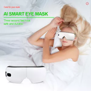 Masajeador de ojos inteligente recargable AI masajeador facial Bluetooth música plegable - Imagen 1 de 17