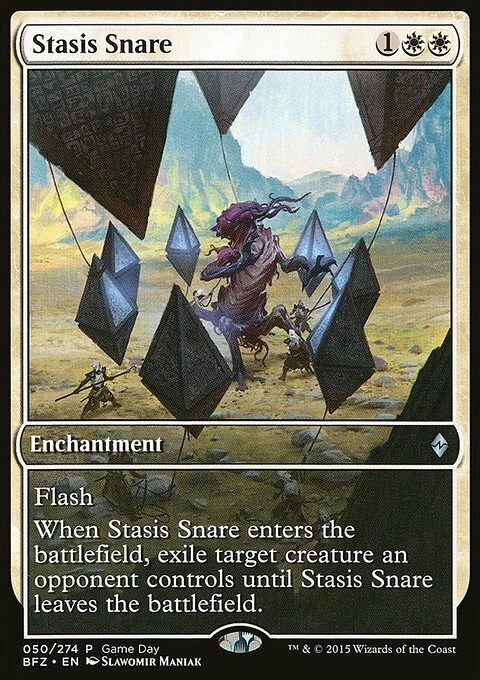 Magic the Gathering MTG Stasis Snare (50) Battle for Zendikar Promos   LP - Image 1 of 1