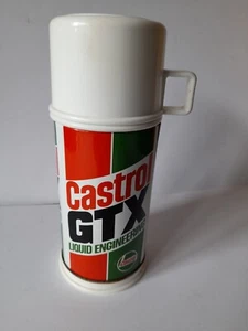 Castrol GTX flask. Castrol motor oil. Castrol GTX oil tin. - Picture 1 of 7
