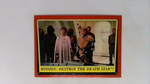 Topps Return Of The Jedi 1983 Mission: Destroy The Death Star! #63