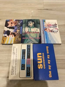 5 DANCE VINTAGE CASSETTE LOT D:REAM RUFFNECK JUMP & JOY G-ROOVE SUN CONVENTION - Picture 1 of 2