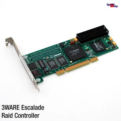 3ware Escalade 700-0127-00 a PCI Slot RAID IDE PATA ATA Controller Adapter HDD - Image 1 of 4